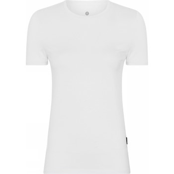 JBS of Denmark Bamboo Blend Slim Tee Hvid Small Dame