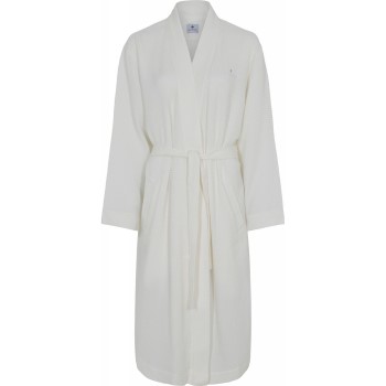 Se JBS of Denmark Bamboo Waffel Bathrobe Hvid Large Dame ved Timarco