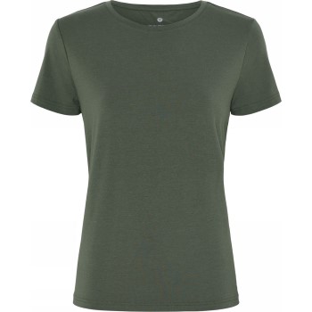 Se JBS of Denmark Basic Tee Bamboo Blend FSC Grøn Medium Dame ved Timarco