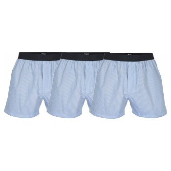 JBS 3P Organic Cotton Boxershorts Lyseblå økologisk bomuld Large Herre