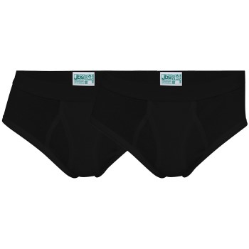 JBS 2P Organic Cotton Brief Sort økologisk bomuld Medium Herre