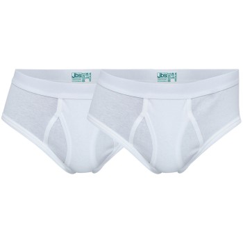 JBS 2P Organic Cotton Brief Hvid økologisk bomuld Medium Herre