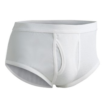 JBS Original 30009 Brief Hvid bomuld X-Large Herre