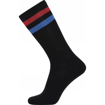 JBS Strømper Two-striped Socks Sort/Rød Str 40/47 Herre