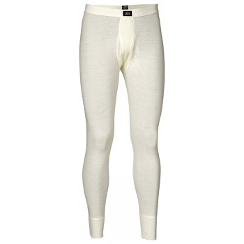 JBS Lange underbukser Wool Long Johns With Fly Creme uld Large Herre