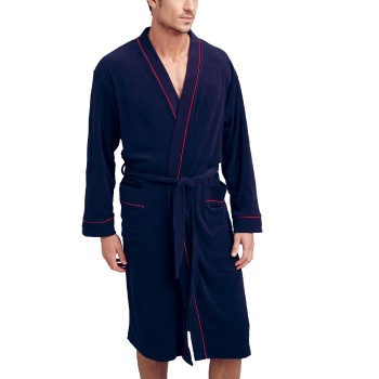 Jockey Bath Robe Fashion Terry 3XL-6XL Marineblå 4XL Herre