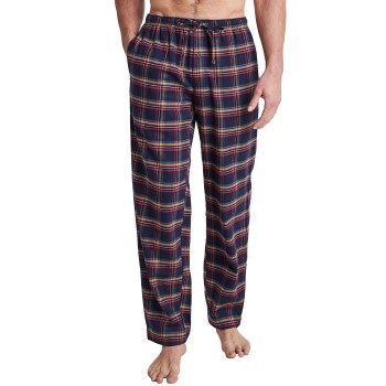 Jockey Pants Flannel Blå/Rød bomuld Medium Herre