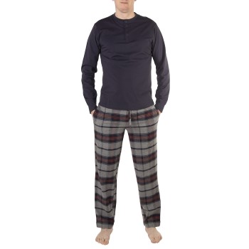 Jockey Pyjama 11 Mix Cotton Blå/Grå bomuld Medium Herre