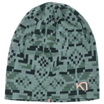 Kari Traa Else Beanie Grøn merinould One Size Dame