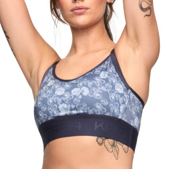 Kari Traa Bh Fröya Wool Sports Bra Blå polyester Medium Dame