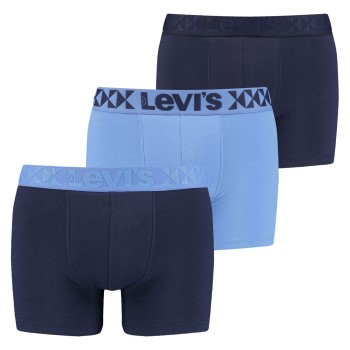 Levis 3P Boxer Giftbox Blå bomuld Large Herre