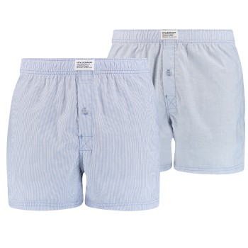 Levis 2P Men Woven Boxer Lyseblå bomuld Medium Herre