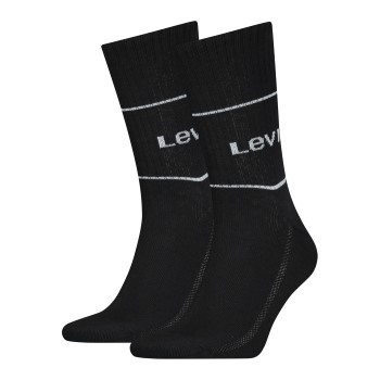 Levis Strømper 2P Organic Cotton Sock Sort Str 39/42