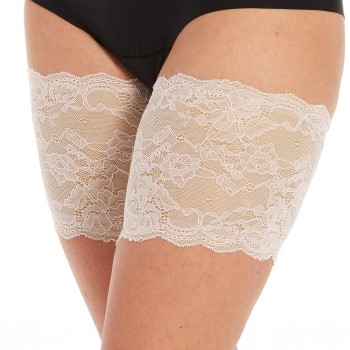 Magic Strømpebukser Be Sweet To Your Legs Lace Benhvid X-Large Dame