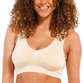 Magic Bh Comfort Bra Beige nylon Medium Dame