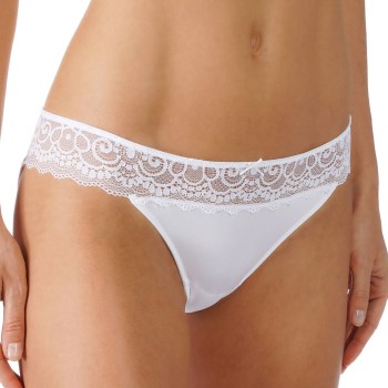 Mey Trusser Amorous Mini Briefs Hvid polyamid 40 Dame