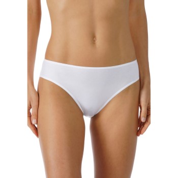 Mey Trusser Cotton Pure Jazz Briefs Hvid bomuld 42 Dame