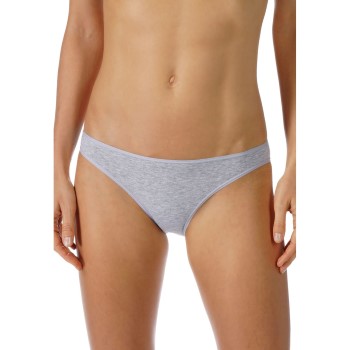 Mey Trusser Cotton Pure Mini Briefs Gråmelerad bomuld 38 Dame