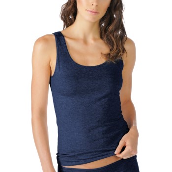 Mey Cotton Pure Tank Top Midnatsblå bomuld 38 Dame