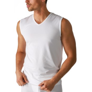 Se Mey Dry Cotton Muscle Shirt Hvid Large Herre ved Timarco