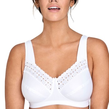 Miss Mary of Sweden Miss Mary Broderie Anglais Soft Bra Bh Hvid E 90 Dame