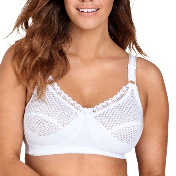 Miss Mary of Sweden Miss Mary Cotton Dots Soft Bra Bh Hvid I 80 Dame