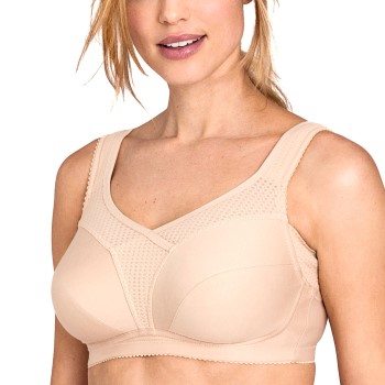 Miss Mary of Sweden Miss Mary Cotton Fresh Soft Bra Bh Beige C 75 Dame