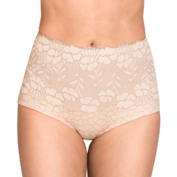 Miss Mary of Sweden Miss Mary Jacquard And Lace Girdle Trusser Beige 42 Dame