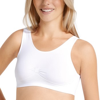 Anita Bh Seamless Wireless Pregnancy Bustiers Hvid polyamid Large Dame