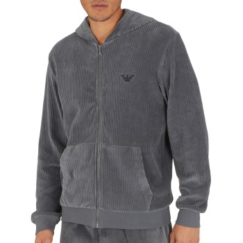 Se Emporio Armani Armani Hooded Sweater Grå Medium Herre ved Timarco