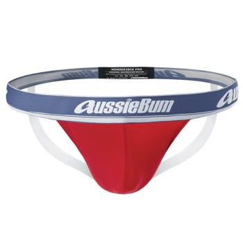 aussieBum AussieBum WJ Pro Jock Rød bomuld Medium Herre