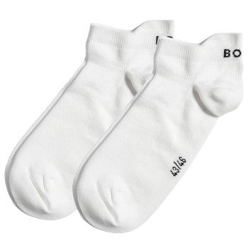 Björn Borg Strømper 2P Performance Solid Step Socks Hvid polyamid Str 35/38