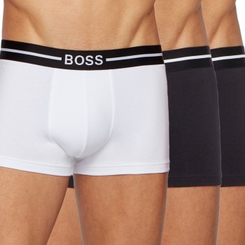 BOSS 3P Organic Cotton Trunk Hvid/Sort bomuld XX-Large Herre