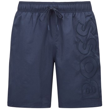 BOSS Badebukser Whale Swimshorts Blå polyamid Medium Herre