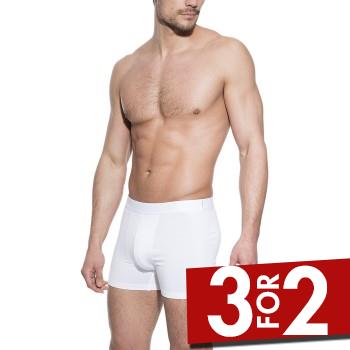 Bread & Boxers Bread and Boxers Boxer Brief Hvid økologisk bomuld X-Small Herre