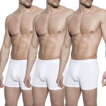 Bread & Boxers Bread and Boxers Boxer Briefs 3P Hvid økologisk bomuld Medium Herre