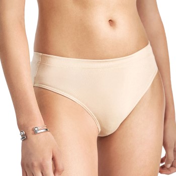 Bread & Boxers Bread and Boxers High Waist Brief Trusser Beige modal Large Dame