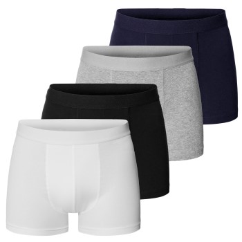 Bread & Boxers Bread and Boxers Organic Cotton Boxers 4P Flerfarvet økologisk bomuld Medium Herre