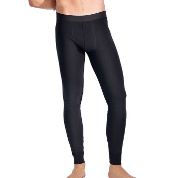 Bread & Boxers Bread and Boxers Organic Cotton Long Johns Sort økologisk bomuld Medium Herre