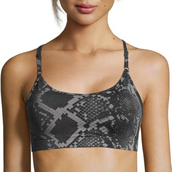 Casall Bh Strappy Sports Bra Mørkgrå  polyamid Small Dame