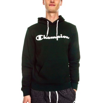 Se Champion Men Hooded Sweatshirt American Classic Mørkgrøn  Medium Herre ved Timarco