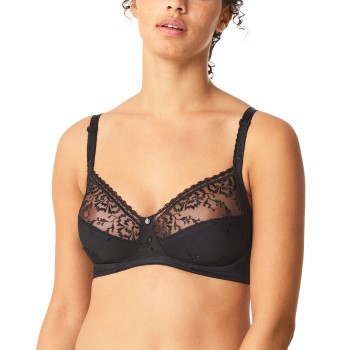 Chantelle Bh Every Curve Wirefree Bra Sort B 100 Dame