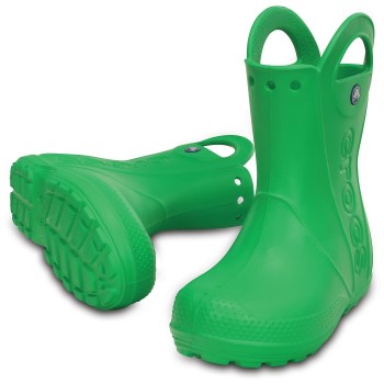 Crocs Handle It Rain Boots Kids Grøn US C10 (EU 27-28) Barn