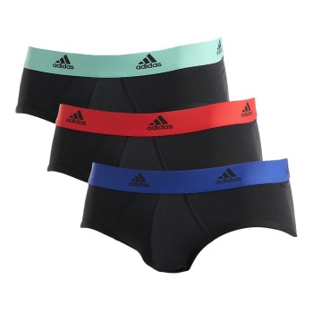 adidas 3P Active Flex Cotton Brief Flerfarvet bomuld Small Herre