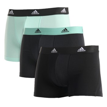 adidas 3P Active Flex Cotton Trunk Turkise bomuld Small Herre