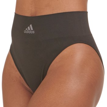 adidas Trusser BOS Smart Micro 720 Seamless Hi Leg Brief Sort polyamid Medium Dame