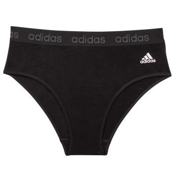 adidas Trusser Solid Cotton Bikini Style Brief Sort bomuld Small Dame