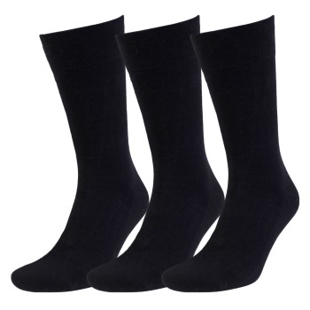 Amanda Christensen Strømper 3P True Ankle Soft Top Sock Sort Str 43/46 Herre