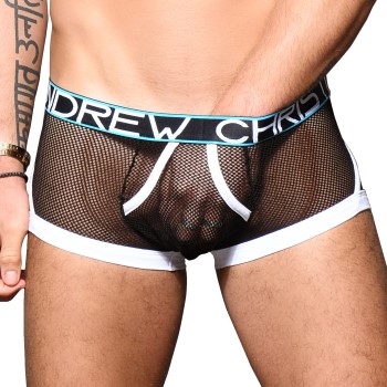 Andrew Christian Almost Naked Transparent Boxer Sort polyester Small Herre