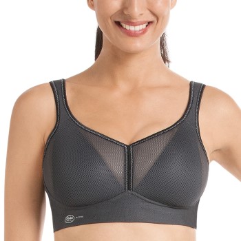 Anita Bh Active Air Control DeltaPad Sports Bra Mørkgrå  A 80 Dame